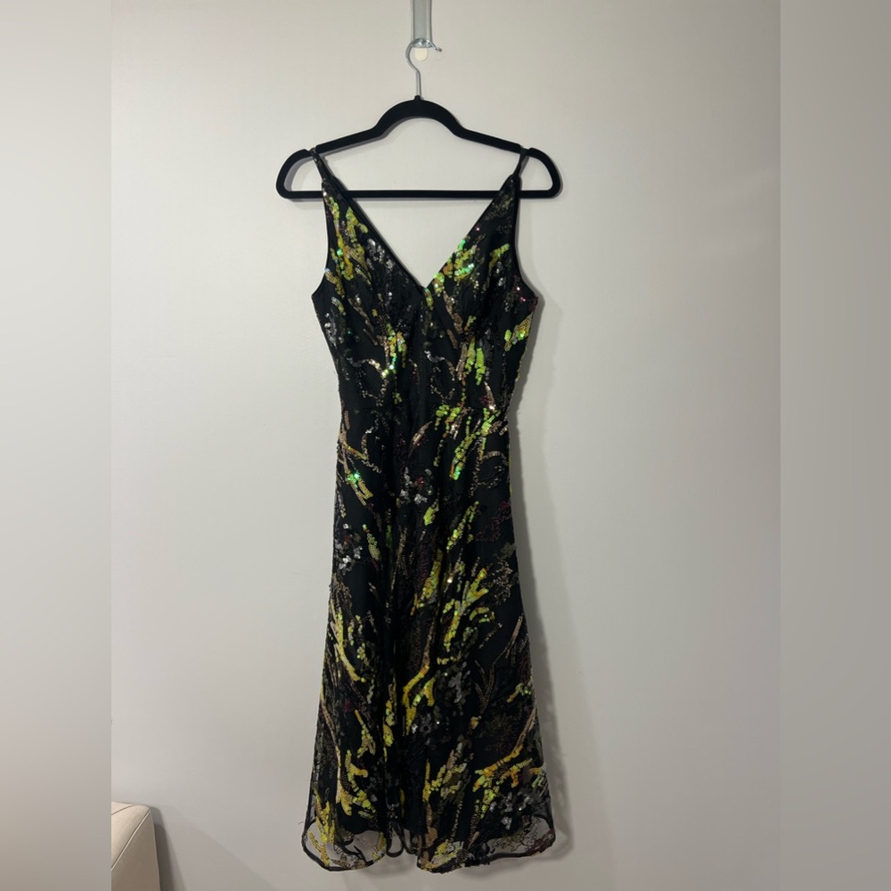 Midi Sequin Dress The Population Dress